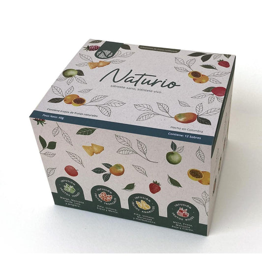 Cajas de infusiones liofilizadas